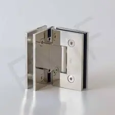 Hinges glass to glass 90 chrome