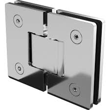 Hinges glass to glass chrome
