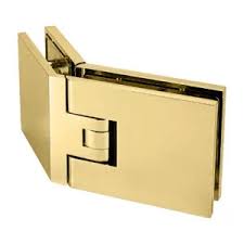 Hinges glass to glass gold 135