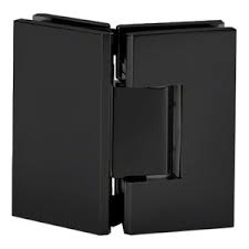 Hinges glass to glass black 135